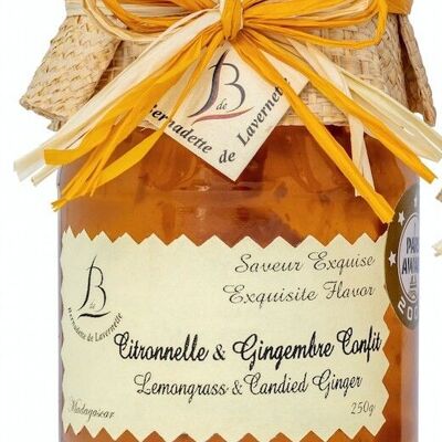 Lemongrass & Candied Ginger Jelly - 250g