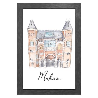 A3 RAHMEN RIJKSMUSEUM MOKUM (AMSTERDAM)