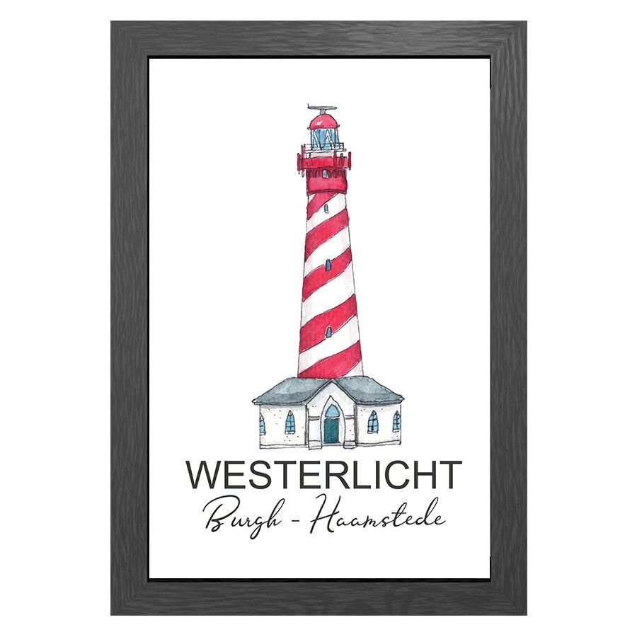 CARTEL A3 FARO BURGH-HAAMSTEDE WESTERLICHT EN MARCO - JOYIN