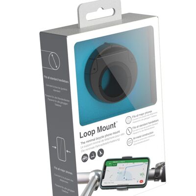 LOOP MOUNT Smartphone-Fahrradhalterung - Schwarz