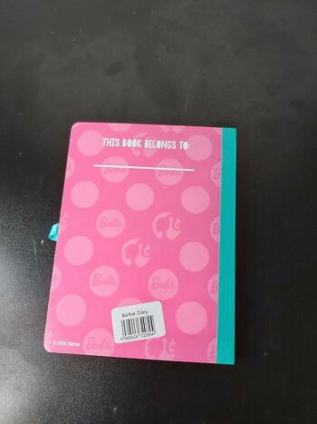 CARNET DE NOTES BARBIE A5 RELIÉ LIGNÉ NEUF 3