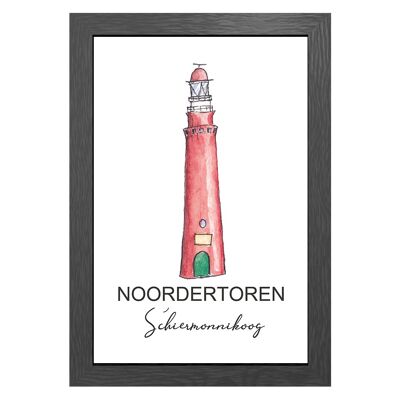 A3 frame noordertoren schiermonnikoog