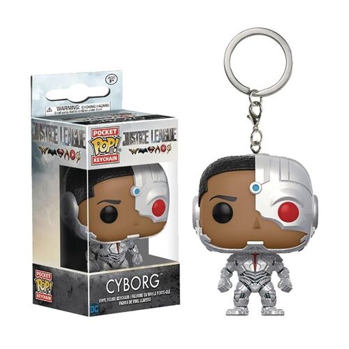 Cyborg Pocket Pop Keychain