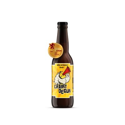 Bière artisanale blonde Craint Dégun 33cl