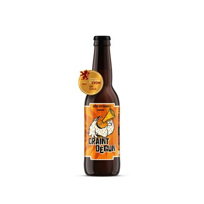Bière artisanale ambrée Craint Dégun 33cl