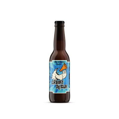 Weißes Craft-Bier Craint Dégun 75cl