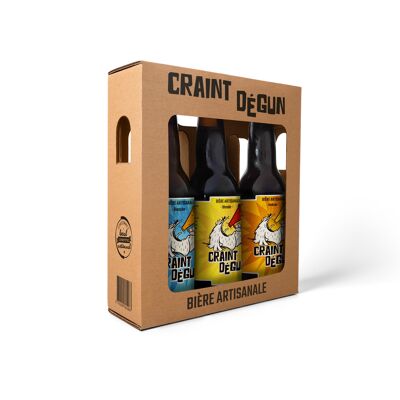 Craint Dégun Craft Beer Discovery Box 3x33cl