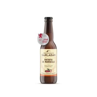 Amber craft beer with Ratafia de Marseille 33cl
