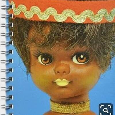 Roo doll inspired notebook