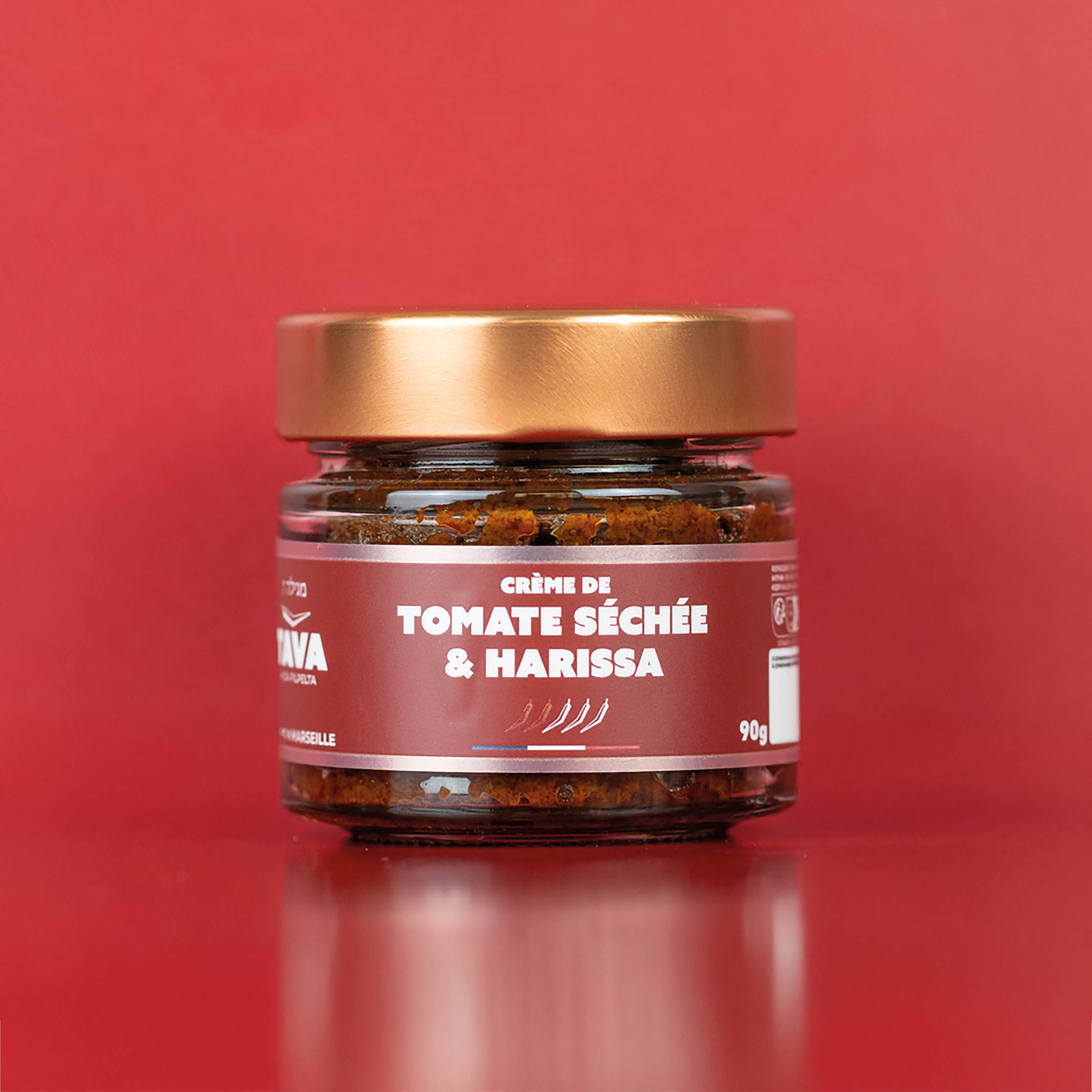 Getrocknete Tomatencreme mit Harissa 90gr