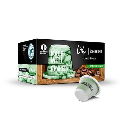 16 Ouro Preto coffee capsules