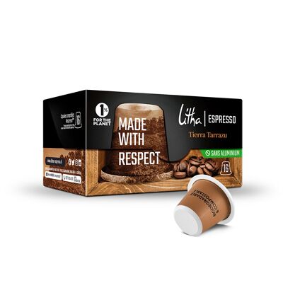 16 Tierra Tarrazu coffee capsules