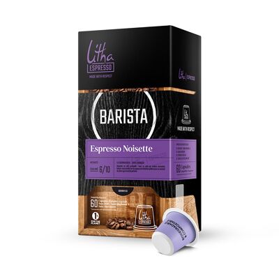 60 Hazelnut Espresso Coffee Capsules