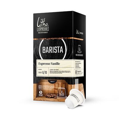 60 Cápsulas de Café Espresso Vainilla