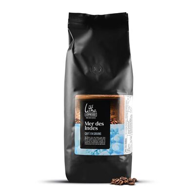 Granos de café del Mar Índico 1 KG