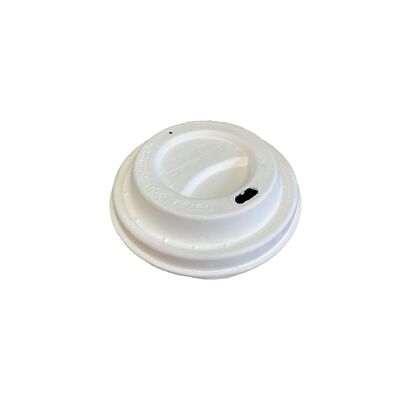 10OZ molded fiber cup lid x 50