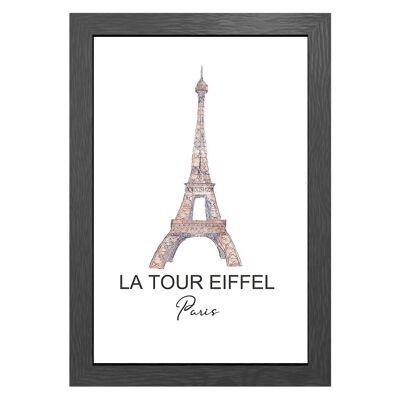 CADRE A3 TOUR EIFFEL PARIS