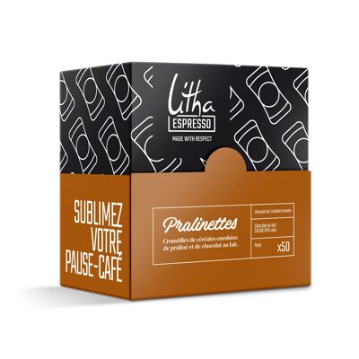 Chocolat Pralinettes x 50