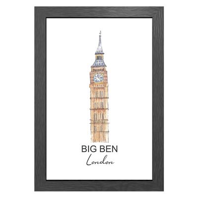 CADRE A3 BIG BEN LONDON