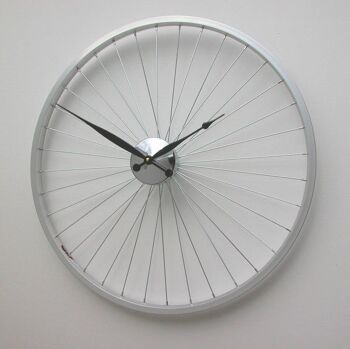 Horloge Roue de Vélo 57cm Noir 3