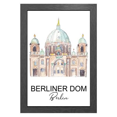 A3 RAHMEN BERLINER DOM