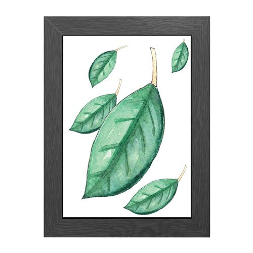 A4 poster falling leafs in frame - joyin