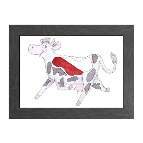 A4 poster cow utrecht in frame - joyin