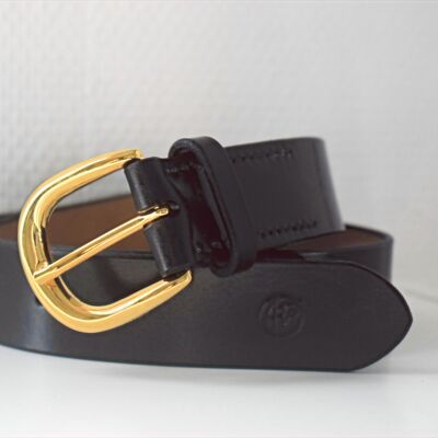 Black Belt - Golden Buckle