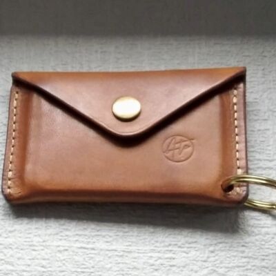 Card case/key ring - envelope style