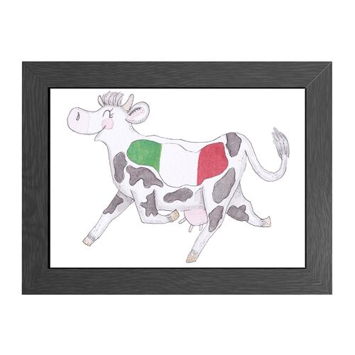 A4 poster cow italy in frame - joyin