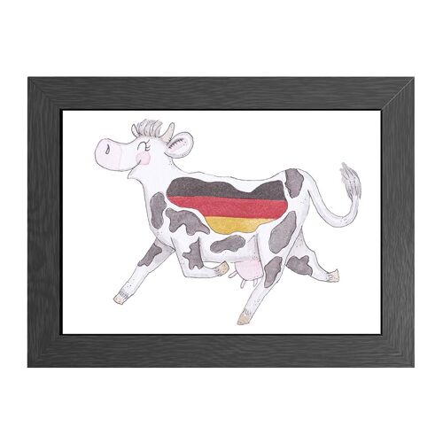 A4 frame crazy cow in germany