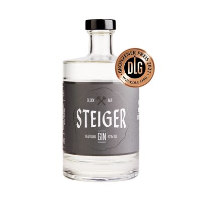 Ginebra destilada Steiger