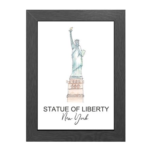 A4 frame statue of liberty ny