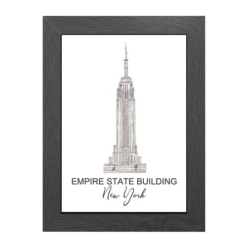 A4 frame empire state ny