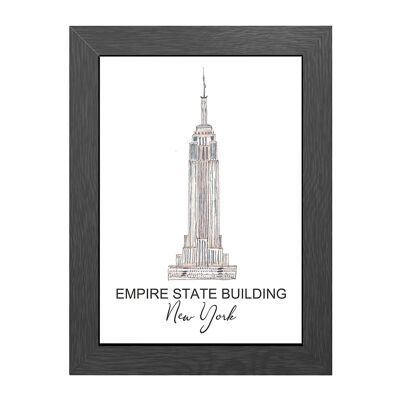A4 frame empire state ny