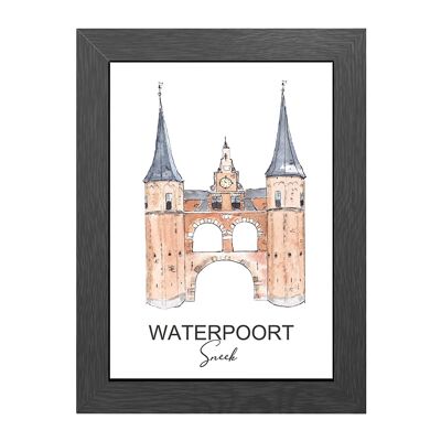 A4 frame waterpoort sneek