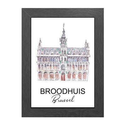 A4 frame broodhuis brussel