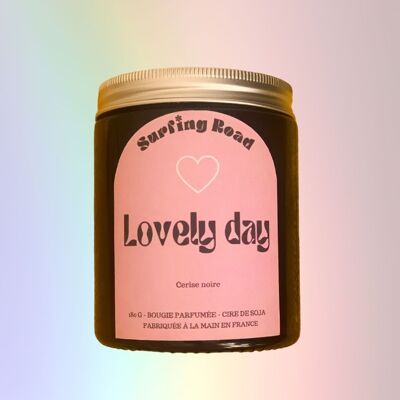Lovely day candle - Black cherry