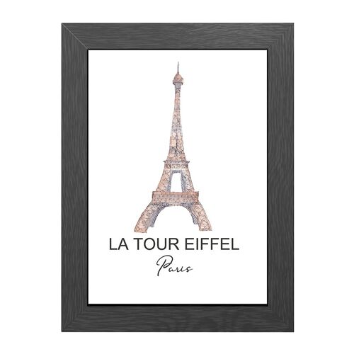 A4 frame tour eiffel paris