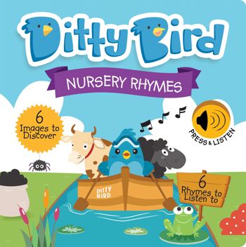 Livre sonore Ditty Bird: Nursery Rhymes 2