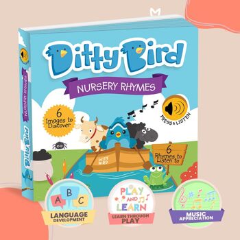 Livre sonore Ditty Bird: Nursery Rhymes 3