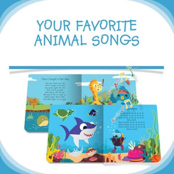 Livre sonore Ditty Bird: Animal Songs - Back to School 4