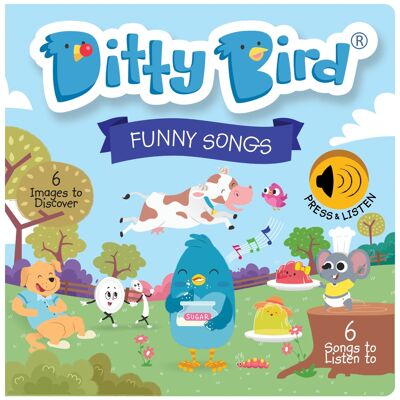 Livre sonore Ditty Bird: Funny Songs