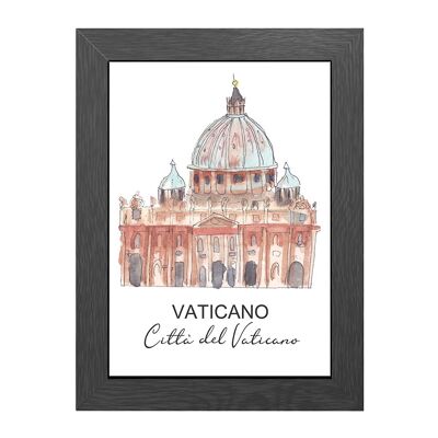 A4 frame vatican