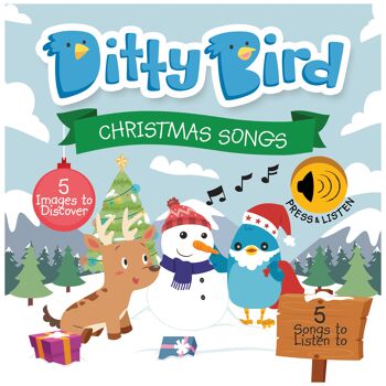 Livre sonore Ditty Bird: Christmas Songs - Christmas Gift 2