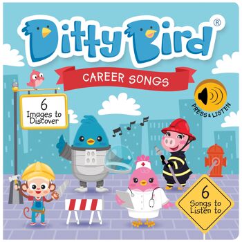 Livre sonore Ditty Bird: Career Songs 1