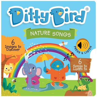 Soundbook Ditty Bird: Naturlieder - Naturliebhaber - Erkunden
