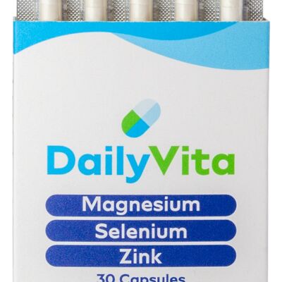 Magnesium, Selenium & Zink | 30 Vegan capsules