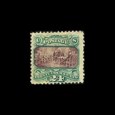 TIMBRES-POSTE PRINTS: Stamp Collector Philately Art - 5 x 7" - Déclaration d'Indépendance