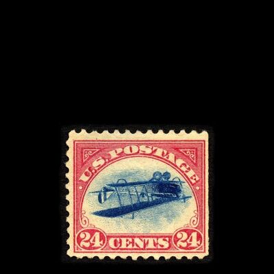 POSTAGE STAMP PRINTS: Stamp Collector Philately Art - A4 - Inverted Jenny